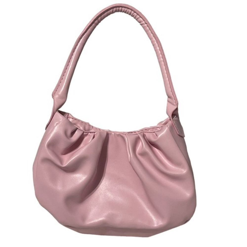 Pink Mini‎ Handbag with snap and gold chain crossbody strap Pre-owned